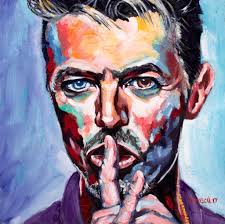 Bowei 'Star Man'" by Sergio Mariscal, Acrylic