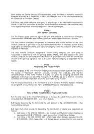 Check spelling or type a new query. Joint Venture Agreement