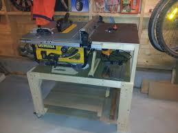 Dewalt Dw745 Table Saw Station With Router Portable Table Saw Woodworking Shop Layout Table Saw Station