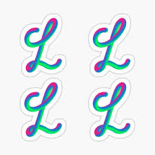 Regalos Y Productos Letra Cursiva L Redbubble Moldes de letras cursivas del abecedario mayúsculas y minúsculas. redbubble