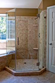 Double Shower Doors If You Have The Space Why Not We Ll Customize Your New Shower Door Whether Y Neo Angle Shower Corner Shower Doors Neo Angle Shower Doors