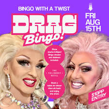 Naughty Numbers Drag Bingo is back at The Ary tomorrow night! Get your  social people together and purchase your tickets now!