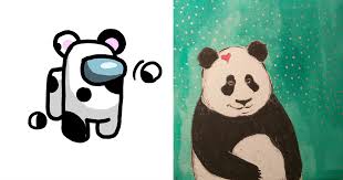 Panda draw is an online pictionary game that lets you play with friends from all across the world. Hey Pandas Draw The Bored Panda Mascot And Post Your Result Here Closed Bored Panda