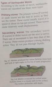 Earthquake waves are transmitted through materials in earth and along earth's surface. What Are The Different Types Of Earthquake Waves Brainly In