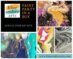 Turn family game night or movie night into a fun activity to do together. Paint Kit Acrylic Pouring Kit Paint Night Date Night Sip Etsy