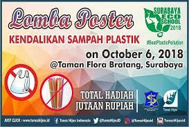 Contoh poster kendalikan sampah plastik. Ikuti Lomba Poster Pusat Informasi Kwarda Jatim Facebook