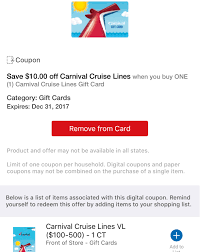 Codes (8 days ago) aarp discount carnival gift cards (8 days ago) (8 days ago) aarp has long been known as a quick and easy place to buy carnival gift cards at a discount ($90 for a $100 card, $450 for a $500 card). Save 20 On Carnival Gift Cards 50 For 40 At Kroger Page 6 Carnival Cruise Lines Cruise Critic Community