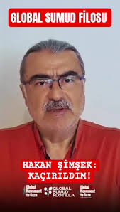 Global Sumud Filosu Aktivisti Hakan Şimşek: Bu videoyu izliyorsanız  KAÇIRILDIM demektir⚠️ #gaza 🥺