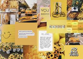Favorite yellow aesthetic collage wallpapers. Yellow Aesthetic Wallpapers On Wallpaperdog