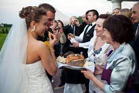 Traditional Sharing Of Bread Salt And Vodka At A Polish Wedding Reception Polish Wedding Wedding Vodka Future Wedding