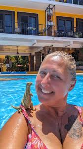 Steve is giving everyone swimming lessons again and I really wish he  wouldn't.