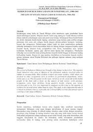 Adat penyediaan thaali ini dilakukan tujuh atau sembilan hari sebelum hari. Pdf Kehidupan Buruh India Ladang Di Tanah Melayu 1900 1941