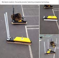 This Is My Latest Creation A Portable Collapsible Prowler Sled Diy Gym Diy Home Gym Garage Gym Diy