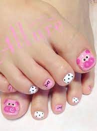 Diseño de uñas de pies para niñas faciles. Imagenes De Unas Decoradas De Los Pies Para Ninas Imagenes De Unas
