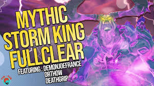 The only discord server you need for fortnite custom scrims, tournaments and more. Destroying The Mythic Storm King Mythic Weapons Fortnite Save The World Youtube