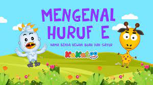 Ada ratusan bahkan mungkin ribuan jenis hewan yang ada dibumi ini dan saya mencoba untuk menampilkan daftar nama nama hewan tersebut secara alfabet mulai dari huruf a z. Mengenal Huruf E Nama Benda Hewan Dan Buah Dari Abjad Kakatoo Seri Mengenal Abjad Youtube