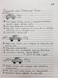 Force And Motion Worksheet Answers Balanced And Unbalanced Forces 2020