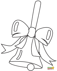 Howstuffworks.com contributors whether you're naturally artsy or are a beginner crafter, making bows for h. Bell With A Bow Printable Christmas Coloring Pages
