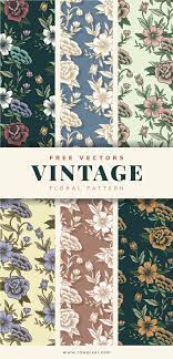 Original artworks for commercial use. Download Beautiful Free And Premium Royalty Free Vintage Floral Pattern As Well As Vintage Floral Pattern Tropical Flowers Illustration Graphic Design Pattern
