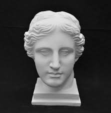 Cabeza de entrenamiento Manual de Venus, figura de David, base de la  pintura, 22x32x35