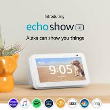 The echo show 8 is also remarkably easy to set up, and only needs the alexa app if you need to connect smart home devices the smart display. Introducing Echo Show 5 Compact 5 5 Smart Display With Alexa Sandstone 841667186948 Ebay