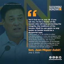 Former Senate President Juan Miguel Zubiri has appealed to his colleagues  for a new Senate President. as he expressed dissatisfaction with incumbent  Francis Escudero, who he also said may already have enough