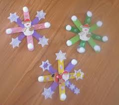 Batonnet En Bois Type Glace Noel Maternelle Noel Bricolage De Noel Maternelle