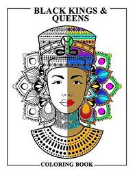 Different animals and symbols of africa. Amazon Com Black Kings And Queens Coloring Book Adult Colouring Fun Stress Relief Relaxation And Escape Color In Fun 9781912675753 Publishing Aryla Books