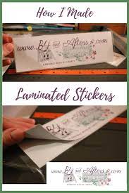 How To Make Laminated Stickers How To Make Stickers Printable Sticker Paper Diy Planner Stickers