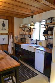 Room A Holic All Inspiring Ideas Are Here Log Cabin Kitchens Kitchen Remodel Small Cabin Kitchens