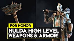 You can play as jormungandr starting on august 8th, but if you own the season pass for year 3, you can play as the new warrior as early as august 1st. For Honor All Hulda Armor Weapons Season 11 Hulda Weapons Armor Youtube