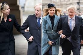 In it carrie symonds can be seen looking lovely in a white dress with lace details. Zhxf5bg5kmg5gm
