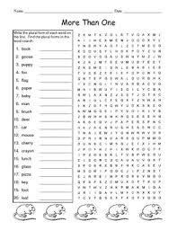 The spruce / kaley mckean halloween word search puzzles are a great activity. Plural Nouns Word Search Puzzle 3rd Grade 4th Grade By Kelly Connors