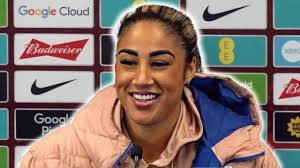 Gabby George pre-match press conference