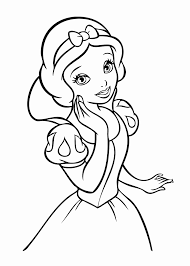 Snow White Coloring Page Fresh Disney Princess Coloring Pages Snow White Coloring Disney Coloring Sheets Disney Princess Coloring Pages Princess Coloring Pages