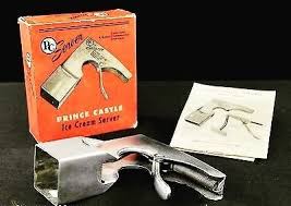 Today Is National Ice Cream Day Here Is A Vintage Prince Castle Ice Cream Square Scoop With Box And Instruction Prince Castle Ice Cream Day Ice Cream Squares