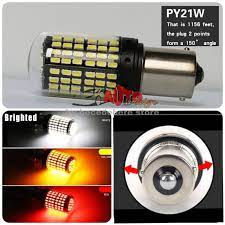 Setiap mobil tidak hanya dilengkapi dengan satu lampu saja. Lampu Sein Mobil Led Canbus Py21w Bau15s 114smd Sangat Terang Shopee Indonesia