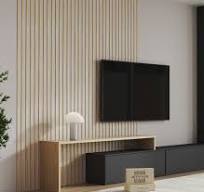 Wood Slat Wall Panel, 3 Cm Wide, Room Divider, Wall Panel ...