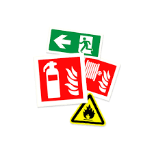 Panneaux de sécurité panneau d'avertissement pictogramme vectoriel bgv icône foudre symbole courant. Pictogrammes De Securite Sicli