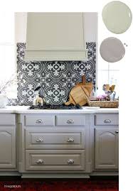 Dark grey cabinets on the lower half only make this room feel grand. 20 Trending Kitchen Cabinet Paint Colors