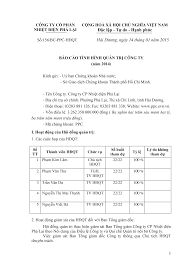 công ty cổ phần nhiệt điện phả lại cộng hoà xã hội chủ nghĩa việt nam