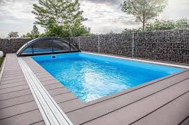 Pool Komplettset G2 Mit Skimmer Schwimmbecken 3 50 X 7 00m Und Optionaler Pooluberdachung Elektrischem Rollo Pool Komplettset Uberdachungen Schwimmbecken