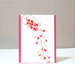 Making the basics of postcards. 50 Thoughtful Handmade Valentines Cards