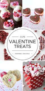 Cute Homemade Valentine S Day Treat Ideas Valentines Baking Valentine Desserts Homemade Valentines