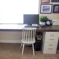 Having a file cabinet will keep your paperwork organized at home and at the office. 11 Easy Diy Filing Cabinet Desk Ideas You Can Build On A Budget