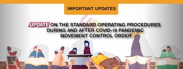 Also worksheets belonging to an analytical procedure have to be standardized (to avoid jotting down readings and calculations on odd pieces of paper). Update On The Standard Operating Procedures During And After Covid 19 Pandemic Movement Control Order Education Malaysia Global Services