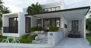 Denah dengan kamar tidur terletak. Lingkar Warna 14 Desain Rumah Modern 1 Lantai 3 Kamar Tidur