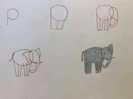 Super Fil Cizimi Goruntuler Ile Drawing Lessons Cizim Egitimleri Cizim