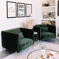 Mid Century Modern Meets Glam With These Statement Piece Chairs That Afabulousfete Glam Living Room Modern Glam Living Room Interior Design Living Room Modern