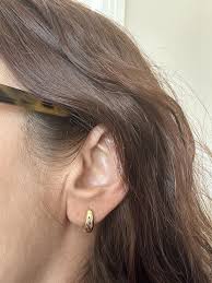 Square Halo Moissanite Drop Earrings